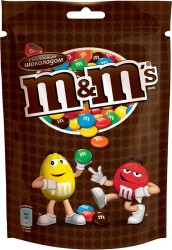 Драже, M&M's (Эм-энд-Эмс) 130 г с молочным шоколадом ТыЯ