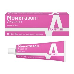 Мометазон-Акрихин, крем д/наружн. прим. 0.1% 30 г №1