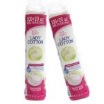 Ватные диски, Lady Cotton (Леди Коттон) №100+20 косметические