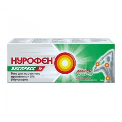 Нурофен Экспресс гель д/наружн. прим. 5% 50 г 1 шт.
